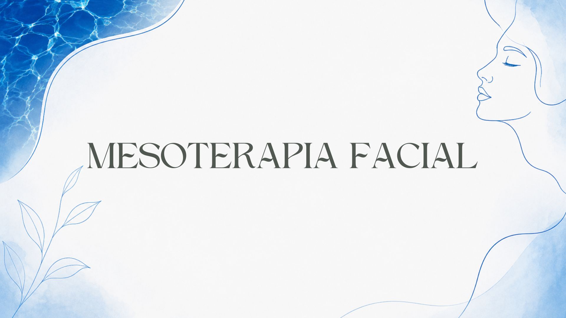 Mesoterapia facial
